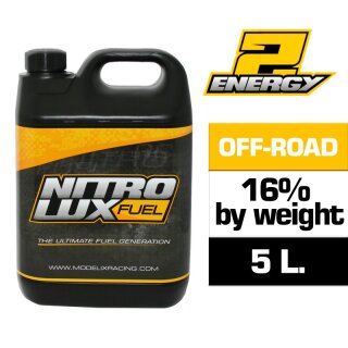 Nitrolux ENERGY2 Off-Road RC Sprit 16% (5L.) -by weight - no license